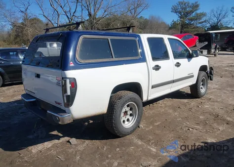 2005 GMC Canyon Sle from USA, damaged, VIN 1GTCS136258256095